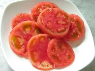 【夏日小凉菜】桂花糖拌西红柿的做法步骤：4