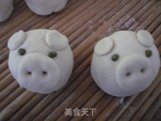 小猪豆包的做法步骤：2