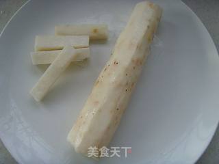 【夏日小凉菜】：蓝莓山药的做法步骤：1