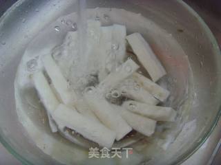 【夏日小凉菜】：蓝莓山药的做法步骤：3