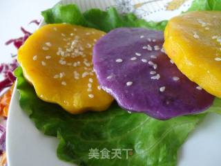 紫薯，南瓜点心的做法步骤：10