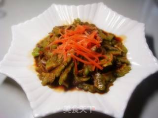 排毒养颜--蜜汁苦瓜的做法步骤：7