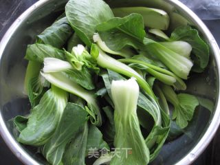 巴鮹油菜汤的做法步骤：1
