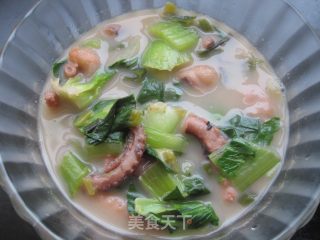 巴鮹油菜汤的做法步骤：10