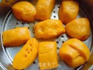 糯米南瓜饼的做法步骤：6