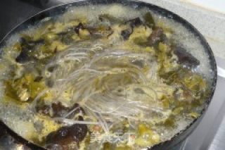 酸菜肉片的做法步骤：6