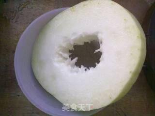 花生煲冬瓜的做法步骤：2