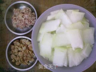 花生煲冬瓜的做法步骤：3