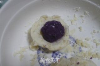 土豆紫薯饼的做法步骤：4