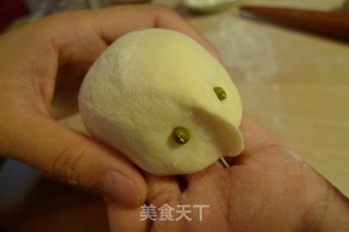 刺猬豆包的做法步骤：5