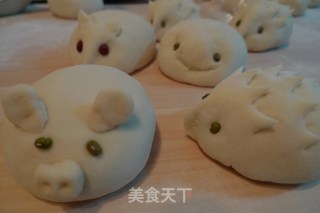 刺猬豆包的做法步骤：8