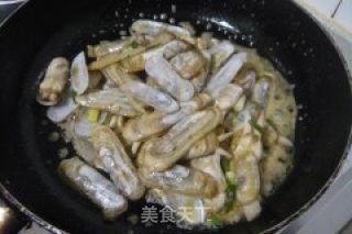 葱香蛏子的做法步骤：5