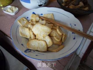丝瓜炒豆腐的做法步骤：5