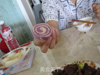 紫薯馒头的做法步骤：12