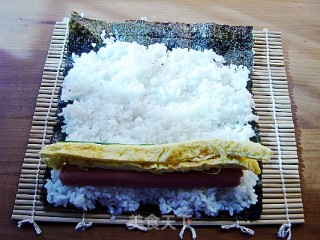 紫菜饭卷的做法步骤：5