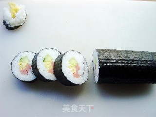 紫菜饭卷的做法步骤：8
