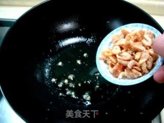 海米炒三鲜的做法步骤：3