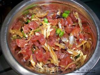 家常炒饭@@香肉辣味炒饭的做法步骤：5