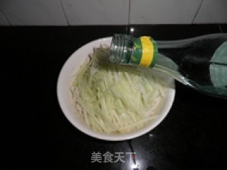 萝卜拌笕兰丝的做法步骤：5