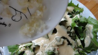 [夏日小凉菜]-----麻酱蒲公英的做法步骤：5