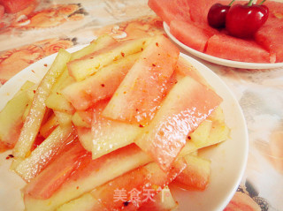 【夏日小凉菜】---凉拌西瓜皮的做法步骤：8