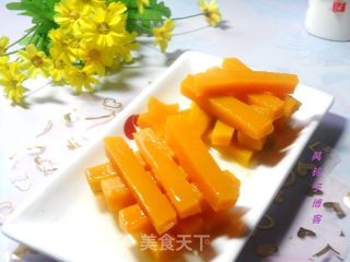 [夏日小凉菜]--酸奶南瓜条的做法步骤：4