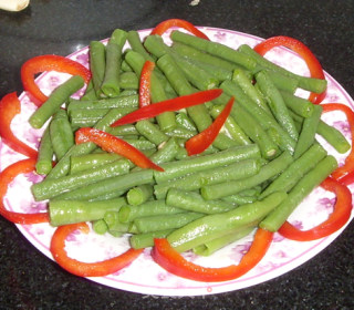 【夏日小凉菜】麻汁豇豆角的做法步骤：4