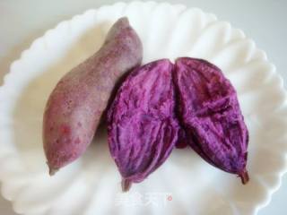 微波炉蒸紫薯的做法步骤：7