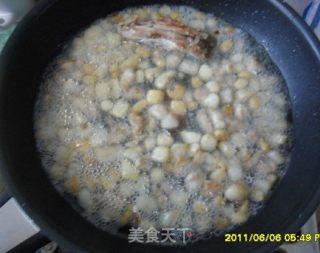 家常葱花油渣饼的做法步骤：5