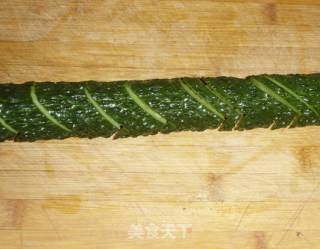 【夏日小凉菜】蓑衣黄瓜的做法步骤：3