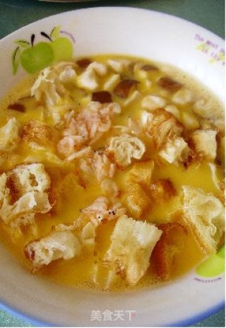 油条蒸鸡蛋的做法步骤：4