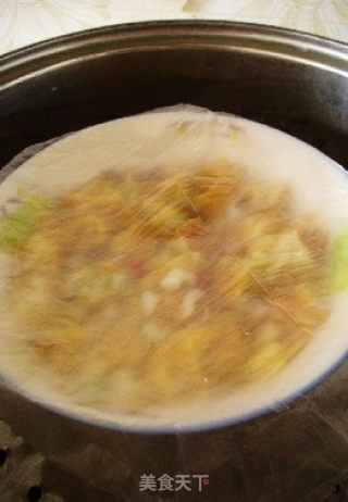 油条蒸鸡蛋的做法步骤：5