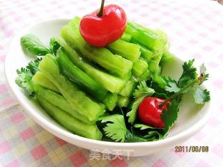 香油苦瓜的做法步骤：5