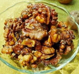 自制健康益智的小零食为考生们加油—琥珀核桃的做法步骤：9