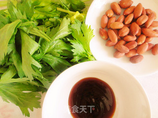 【夏日小凉菜】---蜜汁拌芹叶儿的做法步骤：1