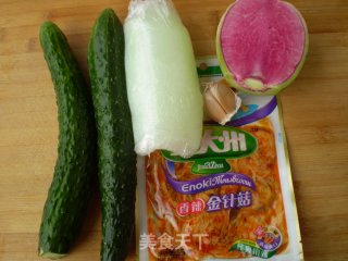 【夏日小凉菜】东北大拉皮的做法步骤：1