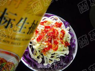 【夏日小凉菜】--辣拌如意紫甘蓝的做法步骤：11