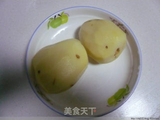 自己烤薯片的做法步骤：1