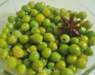 [夏日小凉菜]蒜薹拌豆的做法步骤：5