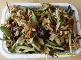 凉拌鸡丝（下饭又开胃）的做法步骤：5