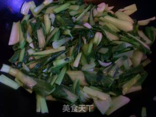 香菇油菜的做法步骤：4