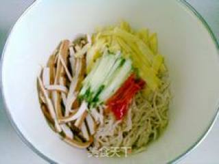 【夏日小凉菜】—凉拌三鸡的做法步骤：9
