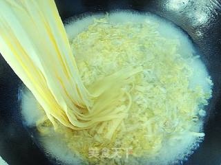 酸菜混合面汤面的做法步骤：11