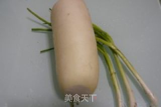 清清爽爽烧萝卜的做法步骤：1