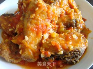 茄汁鱼块的做法步骤：8