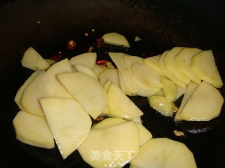 酸辣土豆片的做法步骤：4