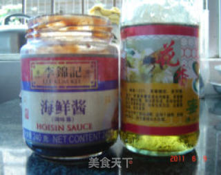 海鲜酱烤鸭腿的做法步骤：5