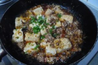 麻婆豆腐的做法步骤：5