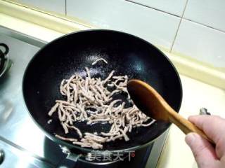 干煸牛肉丝的做法步骤：6