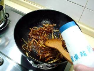 干煸牛肉丝的做法步骤：9